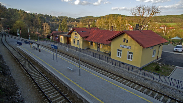 Railway station Jílové u Prahy