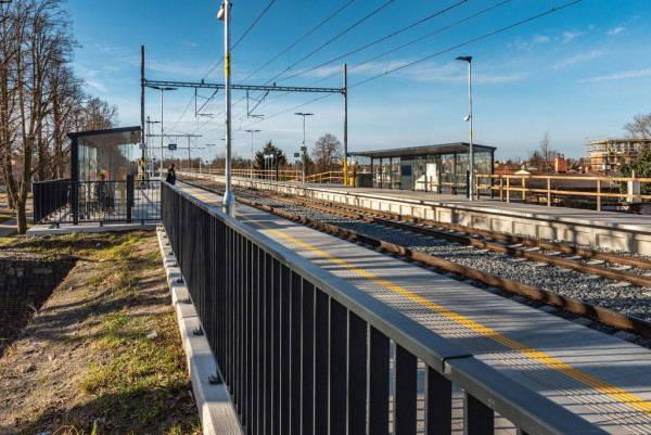 Čelákovice - Jiřina new train stop