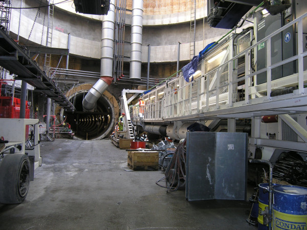 Vypich mounting shaft - TBM machine Adéla is ready