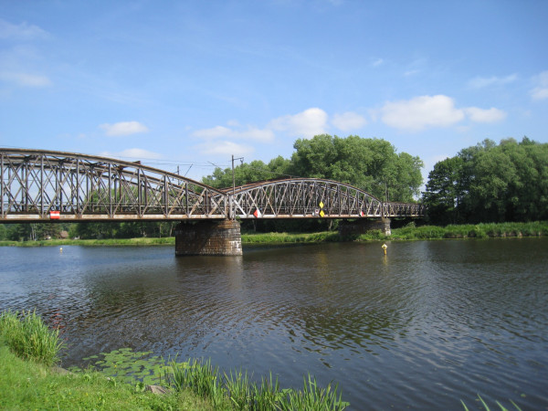 Most přes řeku Labe v ev. km 6,330 v Čelákovicích