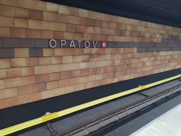 Modernized metro station Opatov Photo: David Zima (Blesk)